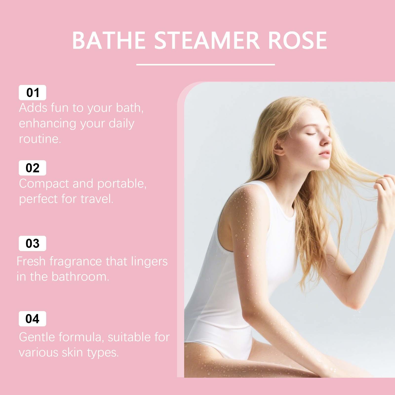제이수잉 로즈 샤워 타블렛 피부 청결 피로 완화 로맨틱 - Shower Steamer Tablet 리뷰 및 가격