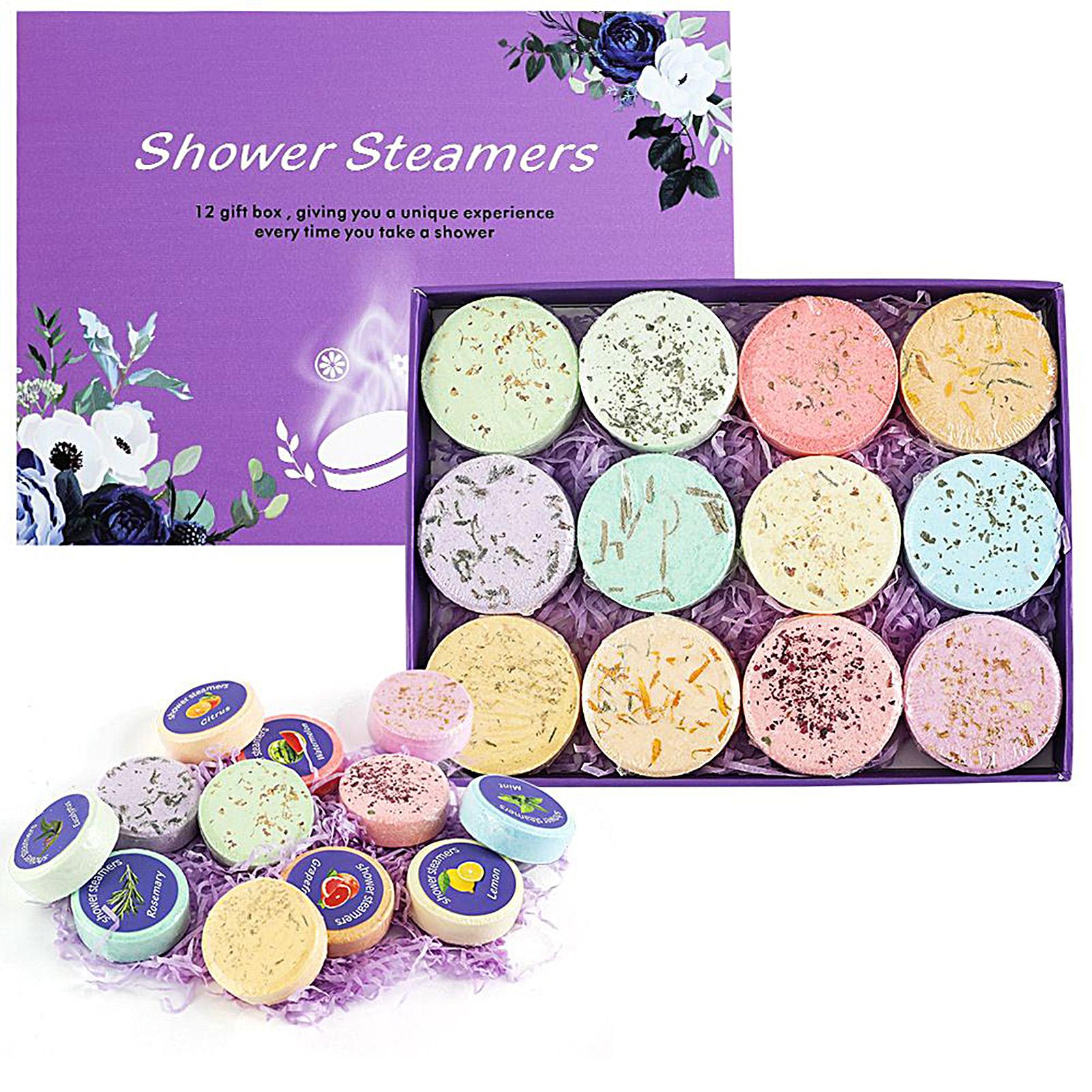 12개/세트 욕조 아로마테라피 샤워 스티머 아로마테라피 - Shower Steamer Tablet 리뷰 및 가격